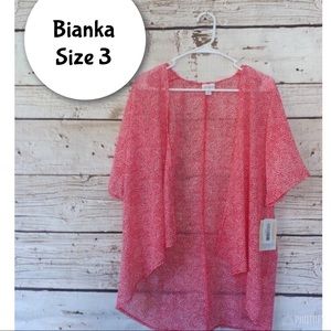 LuLaRoe Bianka Cardigan- New with tags